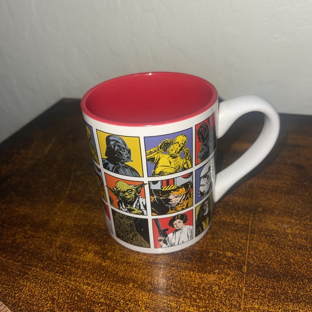 Silver Buffalo Star Wars A New Hope Episode 4 Character Grid Ceramic Mug - Picture 3 of 8